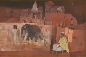 Das, Arup (Artist). Untitled, n.d. | Painting