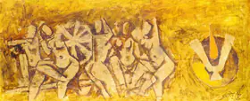 Husain, M.F. (Artist). Namburi, 1961 | Painting