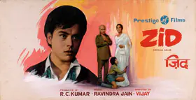 Kumar, R.C. (Producer), Zid, 1976 | Showcard