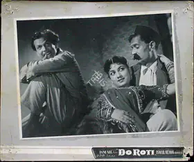 John, P. (Cinematographer), Do Roti, 1957 | Lobby Card