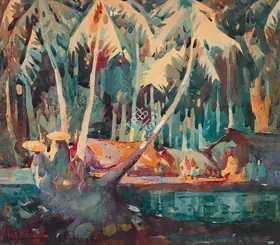 Paniker, K.C.S. (Artist). Untitled, 1949 | Painting