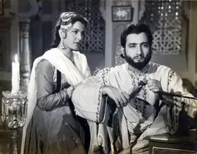 Avadhut, V. (Cinematographer), Mirza Ghalib, 1954 | Photographic Still