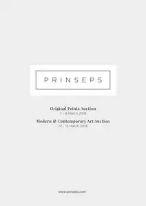 Prinseps (Auction House). Modern & Contemporary Art Auction - Spring 2018. 15 March 2018, Online | Auction Catalogue | EconomicsArt | 00862273