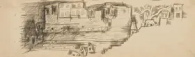 Husain, M.F. (Artist). Benaras, 1960s | Drawing