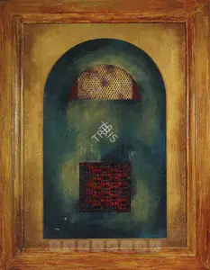 Baswani, Manisha Gera (Artist). Crimson Shadows, 2005 | Painting