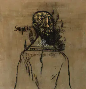 Souza, F.N. (Artist). Untitled, 1964 | Painting