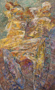 Khanna, Krishen (Artist). Rearview, 1994 | Painting