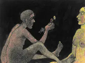 Chowdhury, Jogen (Artist). Untitled, 1987 | Drawing