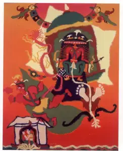 Mistry, C.D. (Artist). Lankadahan, n.d. | Painting