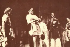 Unknown (Photographer). A scene from Utpal Dutt's Barricade, n.d. | Contemporary Photograph