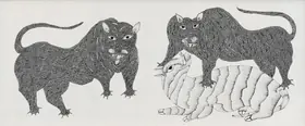Shyam, Jangarh Singh (Artist). Untitled (Gond Art), 1997 | Painting