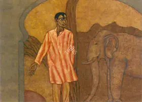 Panchal, Shanti (Artist). Guide, n.d. | Painting