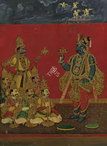 Tanjore School (Artist). Mahabharata Series, n.d. | Painting