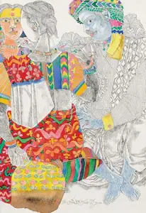 Goud, K. Laxma (Artist). Untitled, 2010 | Painting
