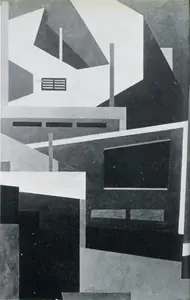 Spencer, Niles (Artist). In Fairmont, 1951 | Painting