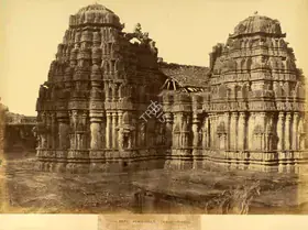 Pigou, William Henry (Photographer), Hurulhully. The Temple of Someshwur, n.d. | Antiquarian Photograph