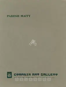 Maity, Paresh (Artist). Paresh Maity, 1995 | Solo Exhibition Catalogue | 00875744