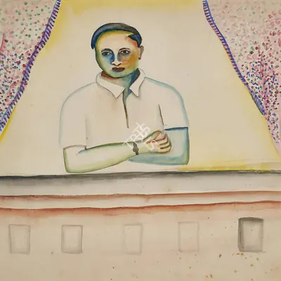 Khakhar, Bhupen (Artist). Untitled, c.1990 | Painting