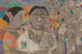 Goud, K. Laxma (Artist). Untitled, 2002 | Painting