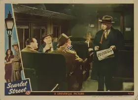 Krasner, Milton R. (Cinematographer), Scarlet Street, 1945 | Lobby Card