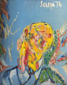Souza, F.N. (Artist). Francis Newton Souza (1924-2002), 1974 | Painting