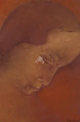 Padamsee, Akbar (Artist). Untitled (Portrait of a Woman), 1998 | Painting