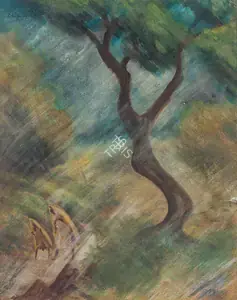 Mookherjea, Sailoz (Artist). Untitled, n.d. | Painting