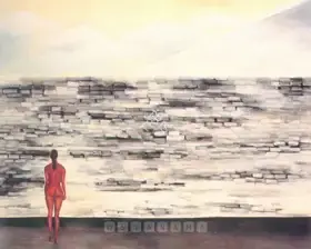 Bawa, Hemi (Artist). Woman Against Wall, 1992 | Painting