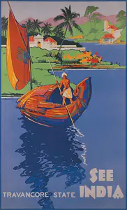 Newsome, After D. (Artist). See India | Travel Publicity Related Art & Poster