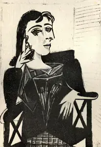 Picasso, Pablo (Artist). Dora Maar Seated, 1937 | Painting