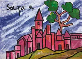 Souza, F.N. (Artist). Untitled, 1994 | Painting
