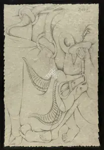Gujral, Satish (Artist). Untitled, 2007 | Painting