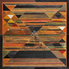 Raza, S.H. (Artist). La Terre, 1986 | Painting