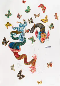 Shaw, Raqib (Artist). Untitled, 2007 | Painting