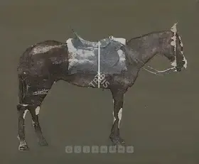 Sharma, Nataraj (Artist). Study for Vapi Horse, 2012 | Painting