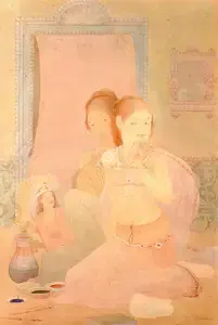 Dabholkar, R.P. (Artist). Usha's Dream, n.d. | Painting