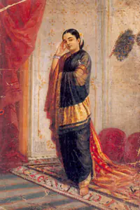 Varma, Raja Ravi (Artist). Vasantika, n.d. | Painting