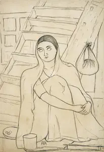Ara, K.H. (Artist). Untitled, c.1950 | Drawing