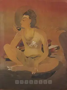 Bose, Nandalal (Artist). Shiva Drinking The World Poison, c.1936 | Painting