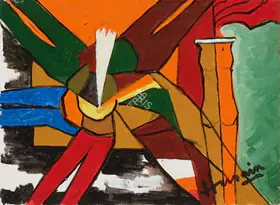 Husain, M.F. (Artist). Untitled, c. early 1990s | Painting