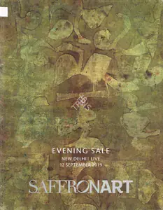 Saffronart Auction House Evening Sale 12 September 2019 New Delhi Auction Catalogue EconomicsArt 00862328