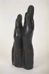 Bhagat, Dhanraj (Artist). Study for Gossip, 1960 | Sculpture