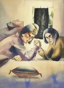 Dodiya, Anju (Artist). Bond, 1998 | Painting