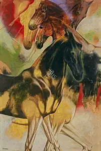 Verma, Amitesh (Artist). Symphony, 2006 | Painting