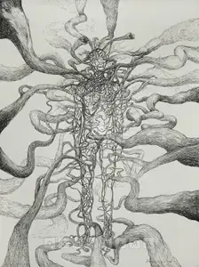 Singh, Dhananjay (Artist). Transformation, 2007 | Drawing