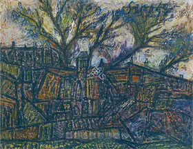 Souza, F.N. (Artist). Untitled, 1958 | Painting