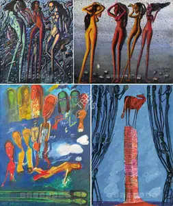 Nayar, Ved (Artist). Untitled, n.d. | Painting