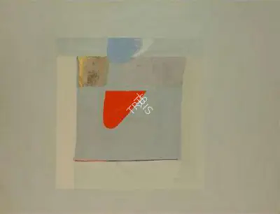 Barwe, Prabhakar (Artist). One Wood, 1972 | Painting