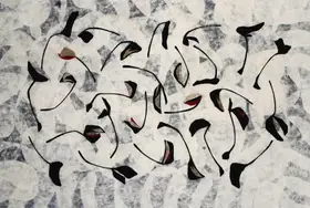 Parekh, Manisha (Artist). Dispered Fall, 2005 | Drawing