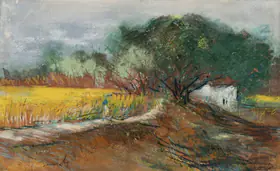 Ghose, Gopal (Artist). Untitled, 1959 | Painting